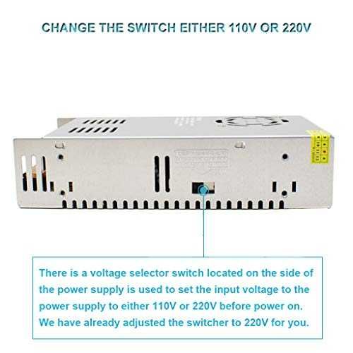 Импулсно захранване 36V 10A 360W за LED ленти