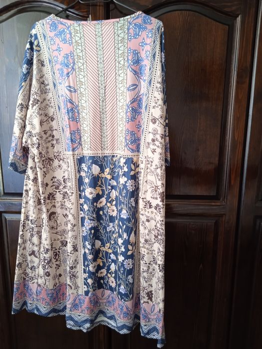 Лятна рокля в бохо стил с подплата