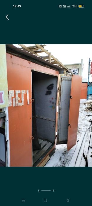 Железный шкаф контейнер