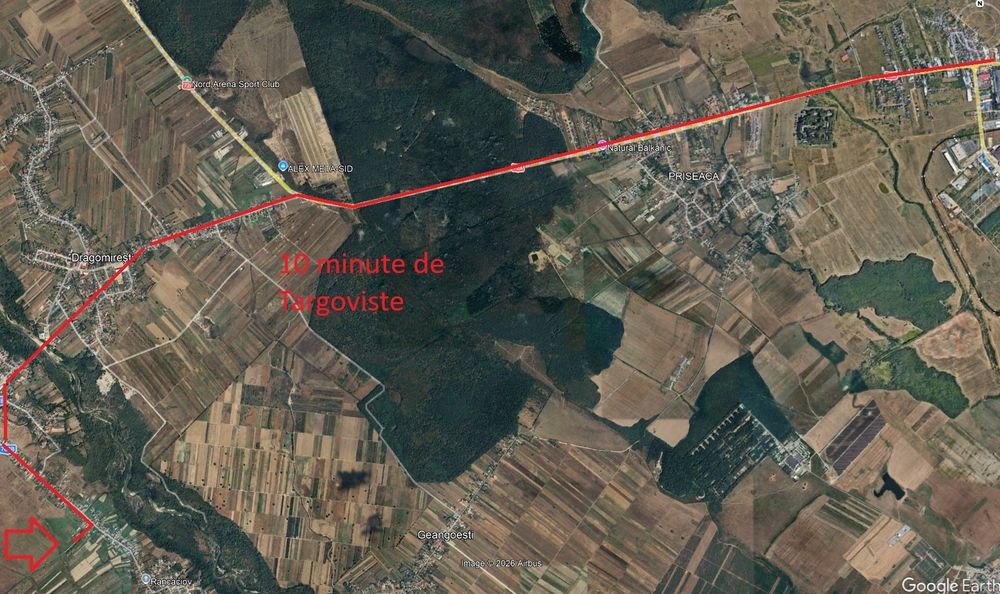 Teren 950 m² intravilan sat Râncaciov