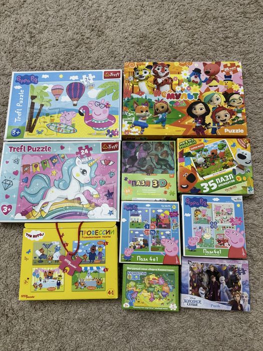 Продаю пазлы для детей