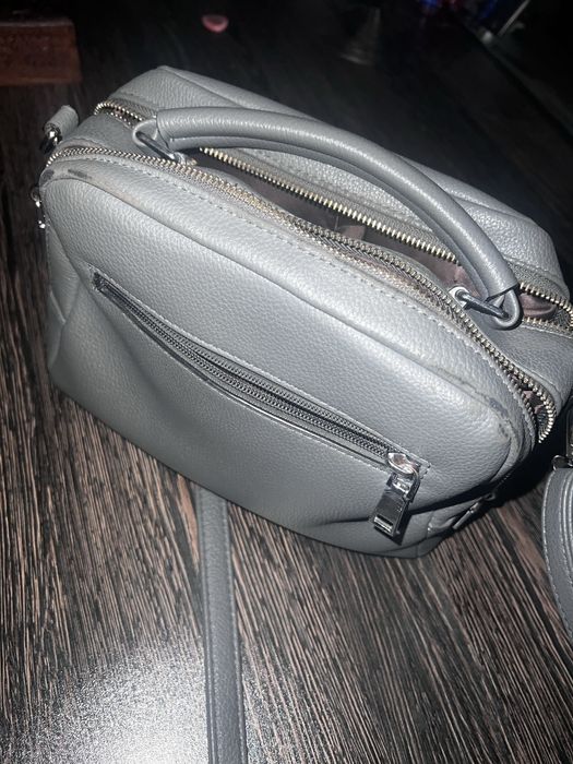 Кожена дамска чанта