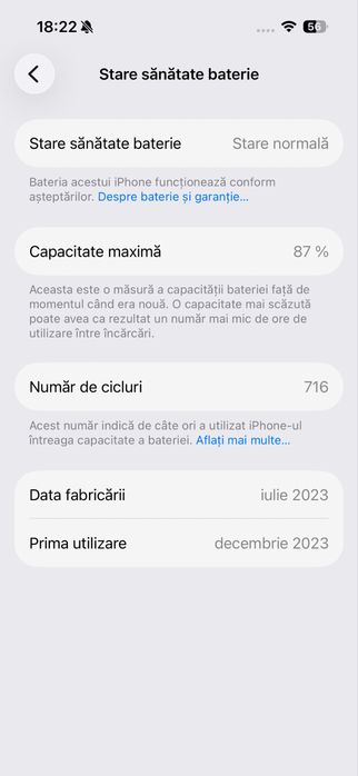 iPhone 15 pro 256 Black Titanium impecabil