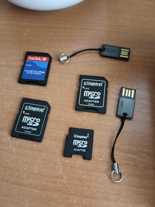 Adaptoare MircroSD Kingston/SanDisk