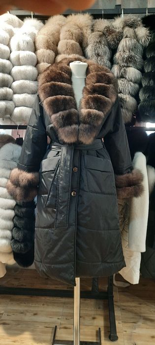 Ново Зареждане!Палто от естествен косъм/яке/сако
