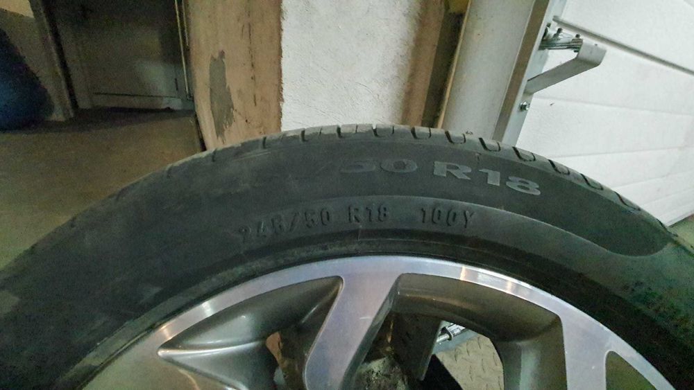 Jante 18 BMW X3 F25 X4 F26 bicolor Pirelli 245 50 18 Vara