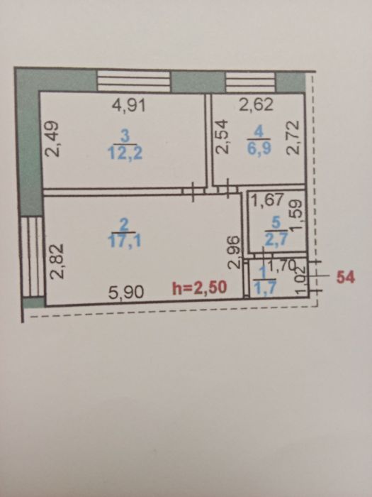 Продам 2 х квартира