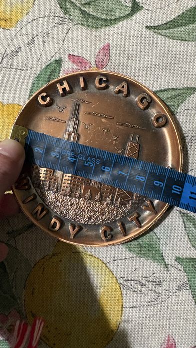 Бронзова декорация от Чикаго