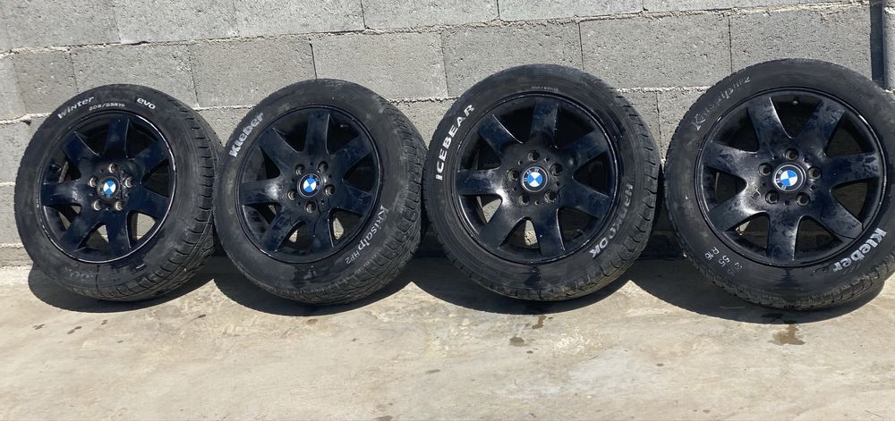 16-ски джанти за Бмв 5Х120 стил 45 с зимни гуми