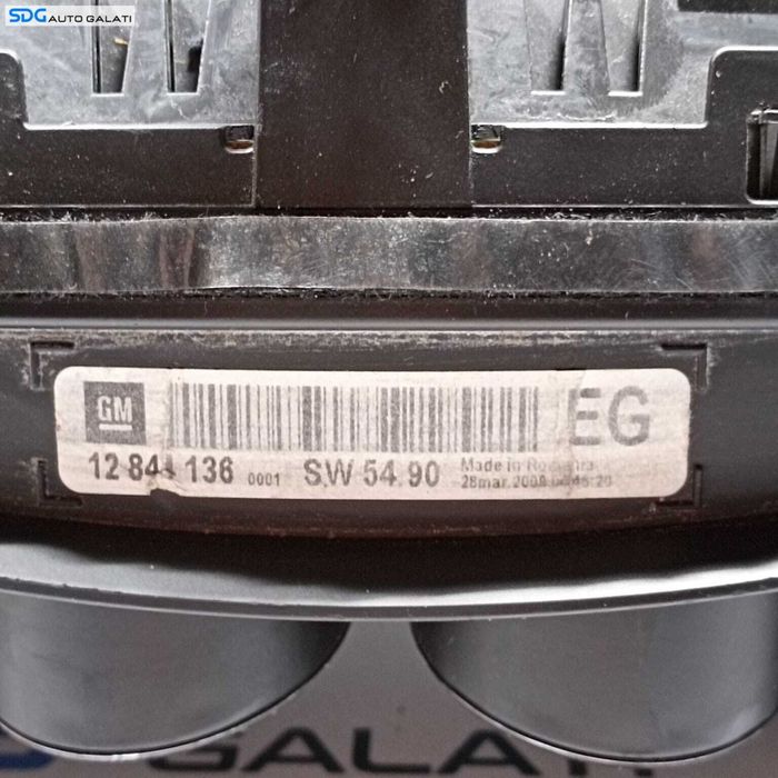 Ceas Ceasuri Cluster Instrumente Bord Opel Insignia 2.0 CDTI 2008 - 2017 Cod 12844136 [2446]