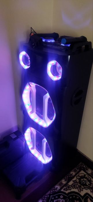 Колонка с микрофоном