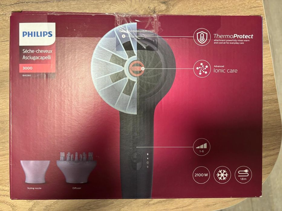 Vând uscător de păr Philips Series 3000