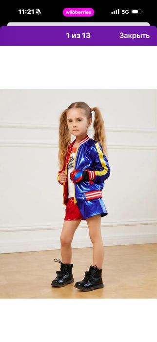 Новогодний костюм на девочку