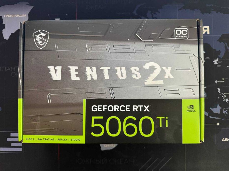 Видеокарта MSI RTX 5060ti 16gb