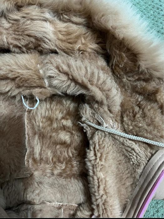 дубленка натуральная для девочки