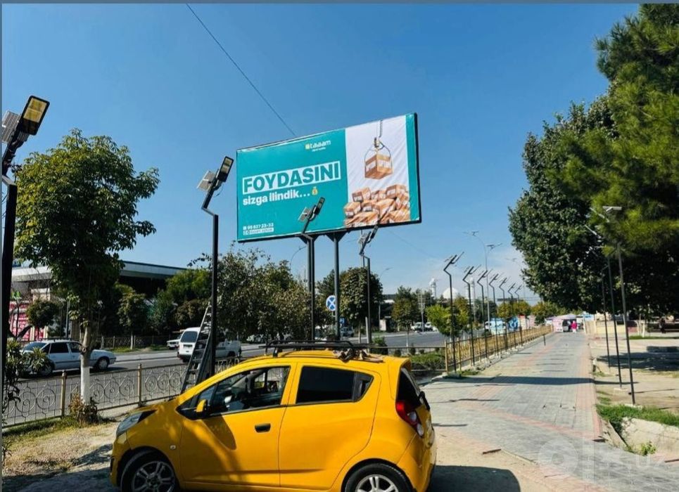Samarqand tashqi reklama/bilbord/Самарканда билборд/Наружная реклама/