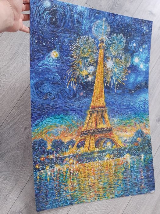 Puzzle 1500 piese , gata facut