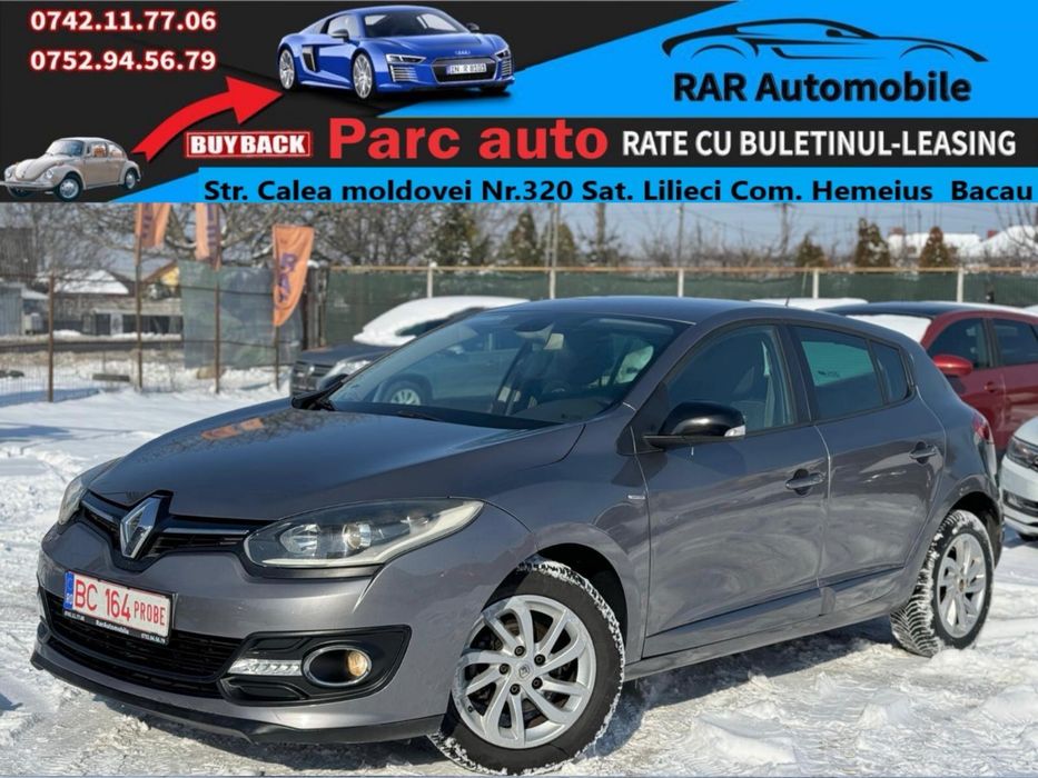 Renault Megane 1.5dCi 110CP 11.2014 FACELIFT Rate Garantie Buy-Back