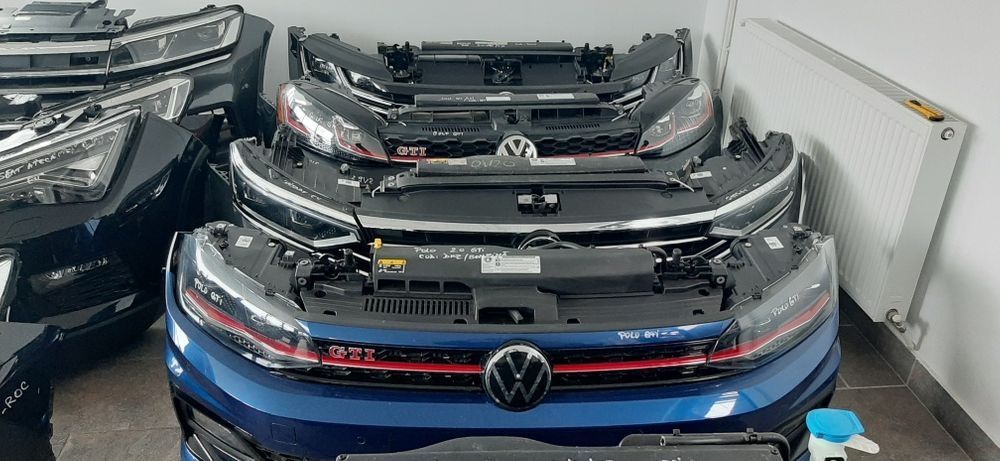 Fata completa polo GTI ,bară fata,bara sp,stop,far led,Trager complet