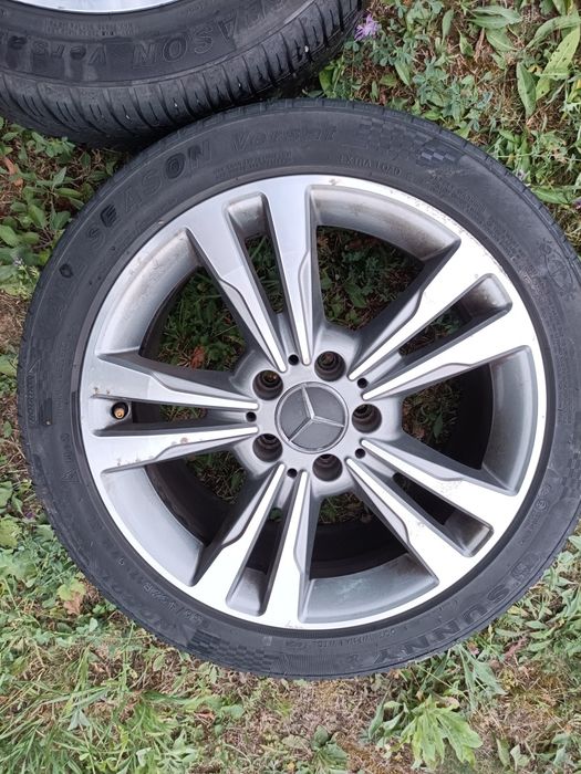 Jante 17 inch 5x112 Mercedes+2 anavelope+2 distantiere