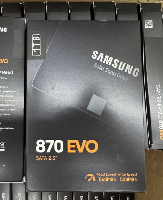 Samsung 870 Evo 1TB SSD Sata III 6GB НОВ