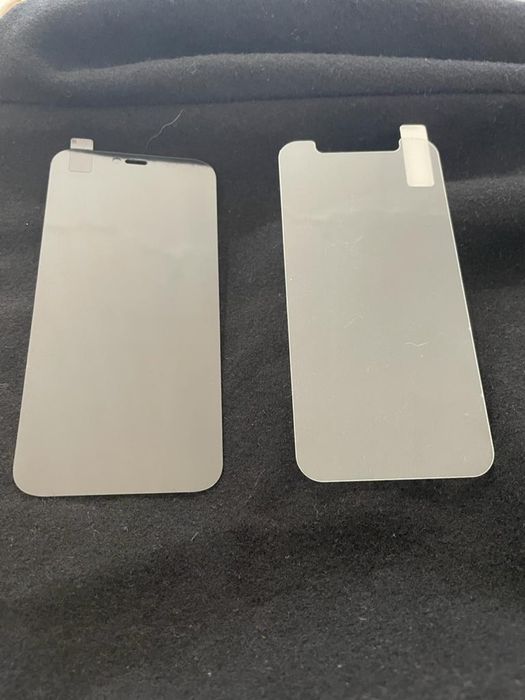 Folie sticla simpla sau antispy privacy husa magsafe iPhone 12 mini