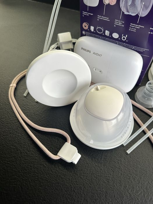 Hands Free двойна електрическа помпа за кърма Philips Avent +Подарък