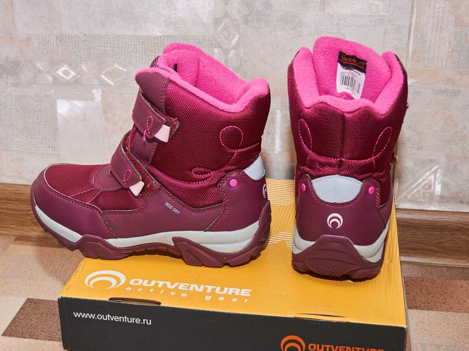 Ботинки утепленные для девочек Outventure Snowbreaker