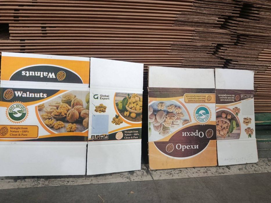 Гофра коробка картонная