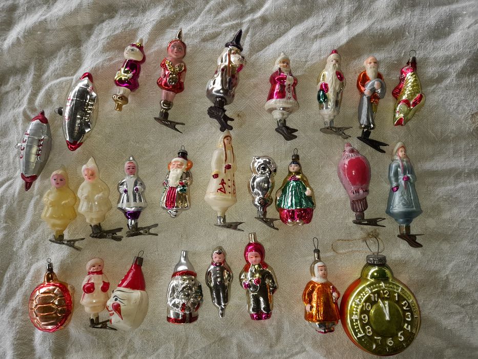 Ёлочные игрушки производства СССР