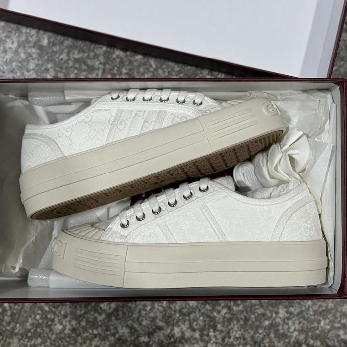 GG Tennis 1977 Platform - Cream