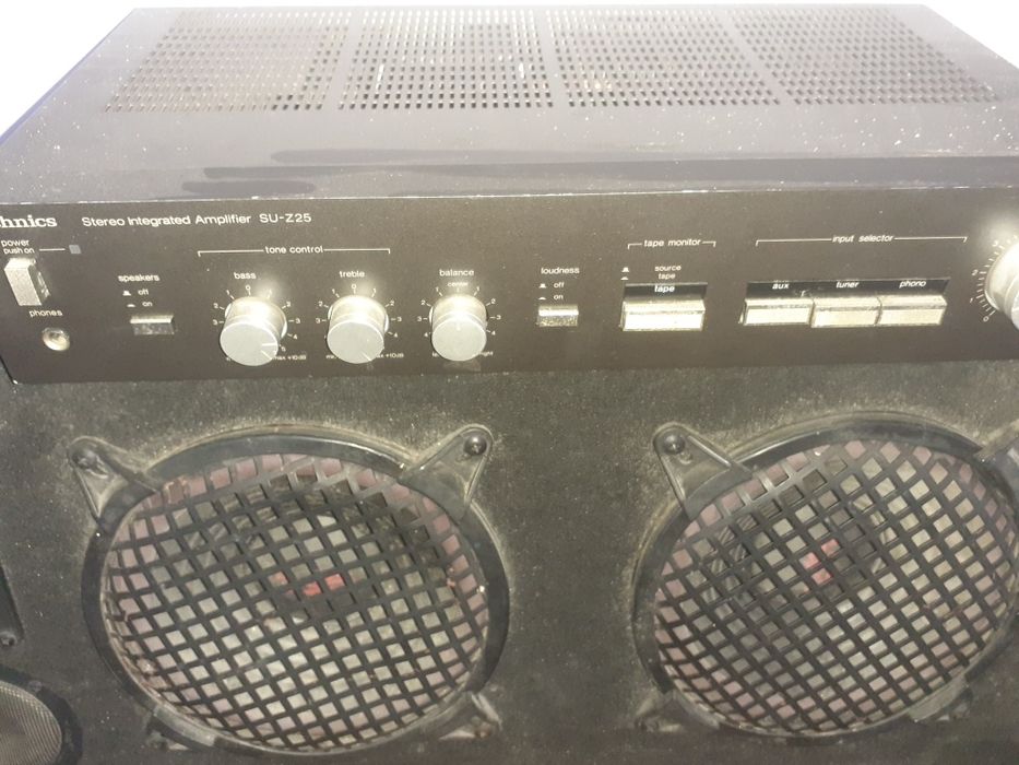 двойна колона с усилвател