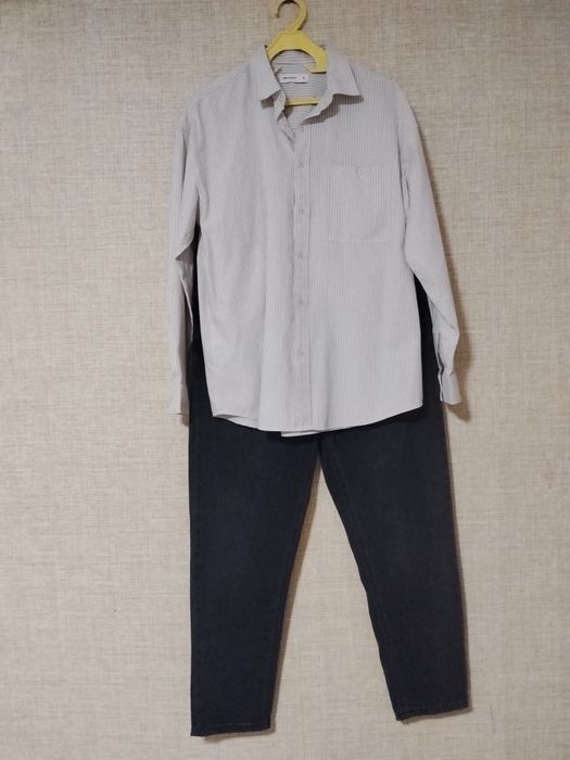 Мужской Костюм Рубашка+ Джинсы