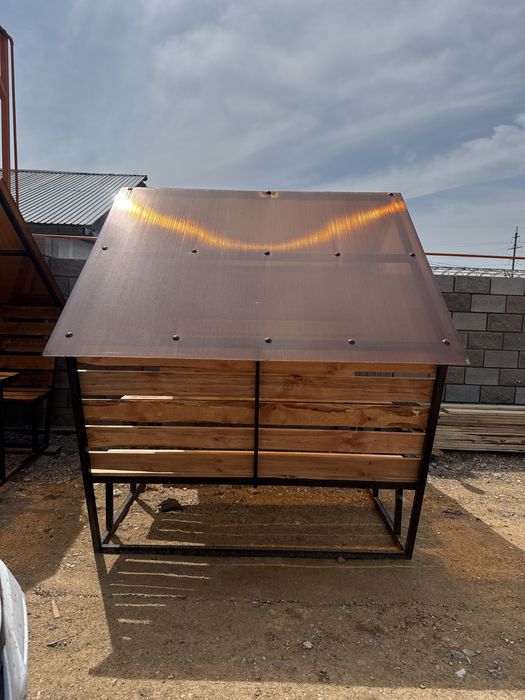 Беседка цельносварная для дачи и т.д.