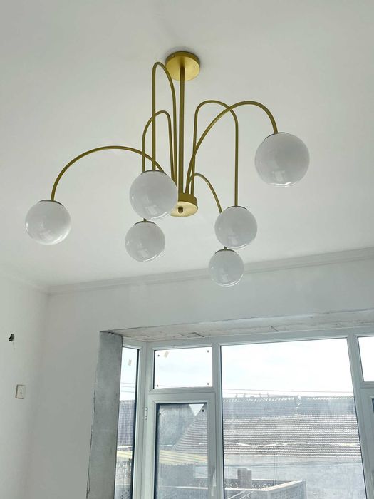 Люстра Золотом цвете