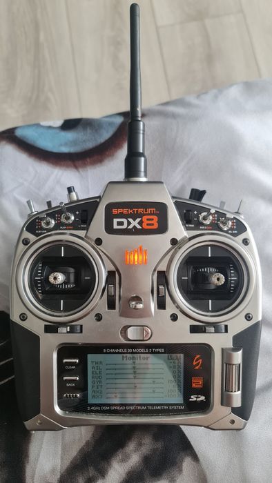 Radiocomanda Spektrum Dx 8