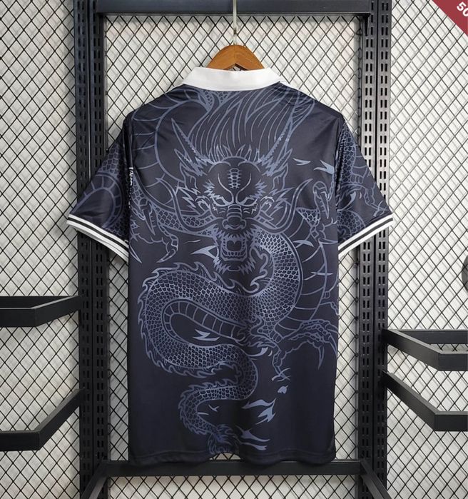 2023/2024 Real Madrid Chinese Dragon Black Football Shirt