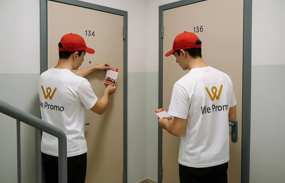 Промоутеры | раздача листовок