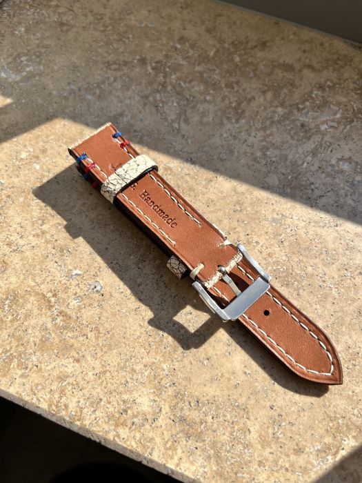 Curea piele naturala 20mm NOUA