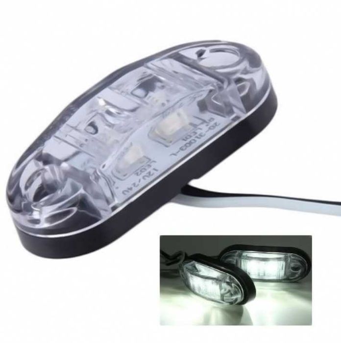 12-24V Led Лед Диоден Маркер Габарит Токос За Бусове Камиони Ремаркета