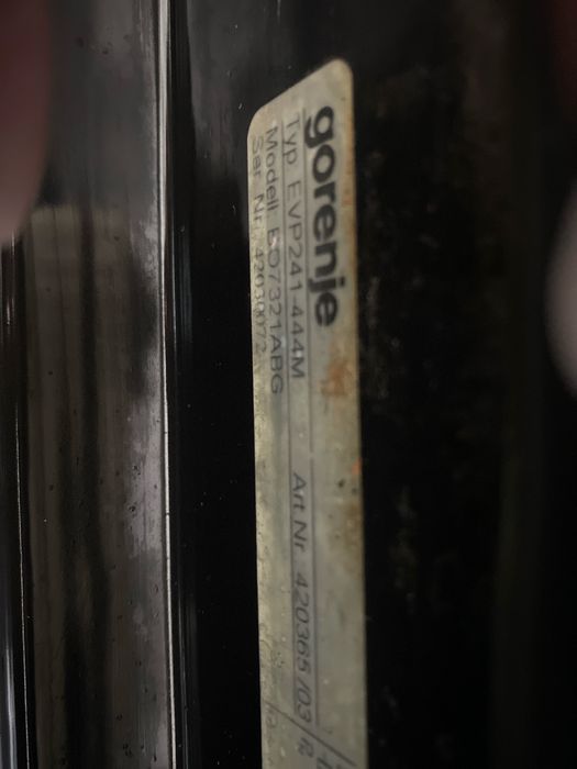 Фурна за вграждане GORENJE 62 l