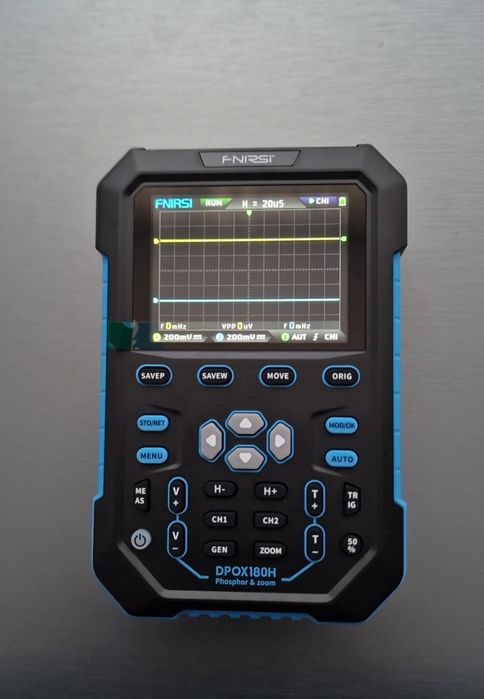 Fnirsi 2 in 1 osciloscop digital (afisaj cu fosfor) DPOX180H - NOU