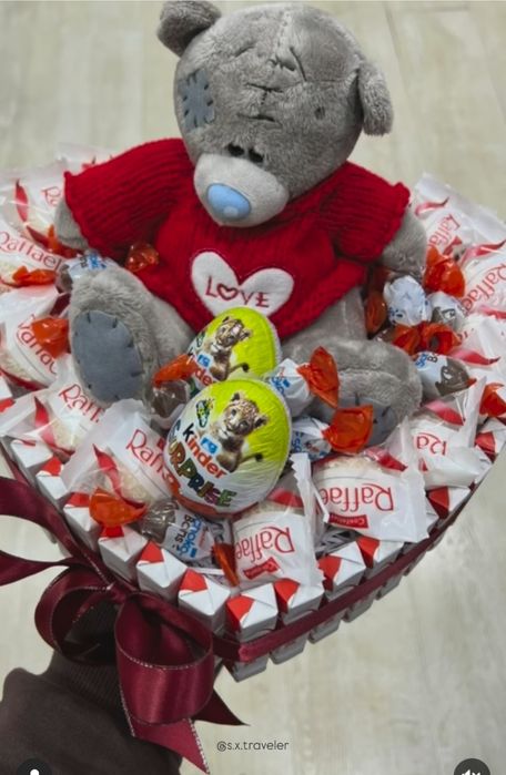 Шоколадный. Букеты   необычный падарок