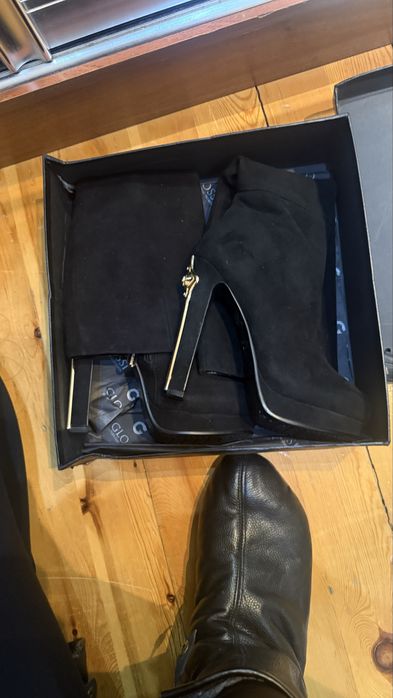 Оригинальные женские зимние сапоги Glossi, б/у