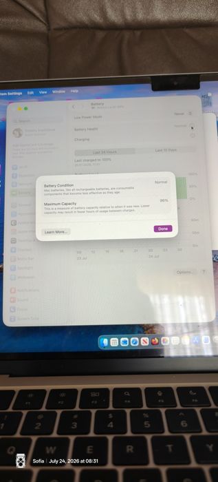 Лаптоп MacBook Air 13 M3 16GB 512 SSD като НОВ
