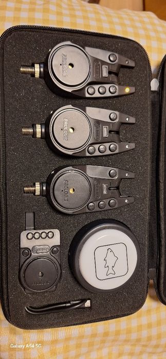 Set Avertizoare + statie Prologic C- series Pro + Lampă de cort