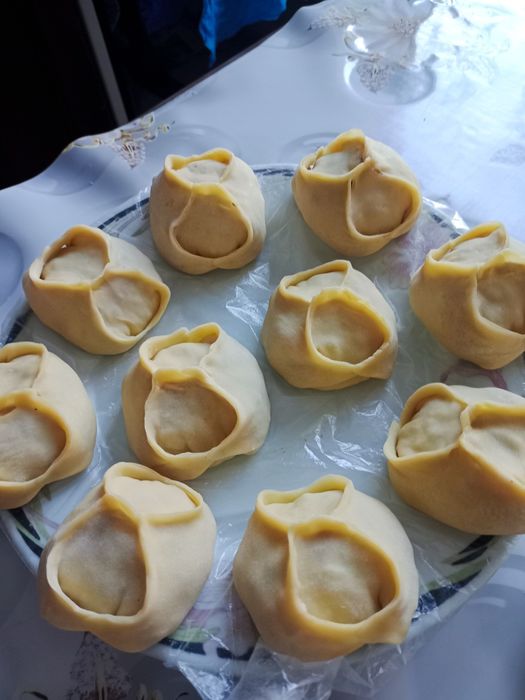 Манты домашние рубленые