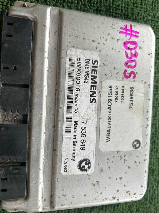 двг компютър BMW X5 E46 E39 2,5 3,0 model 1998-2005 siemens #030S