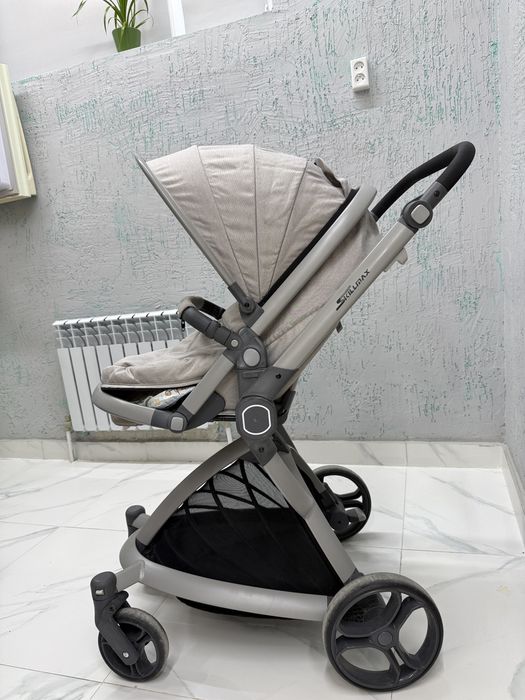 Коляска с переносной автолюлкой scillmax