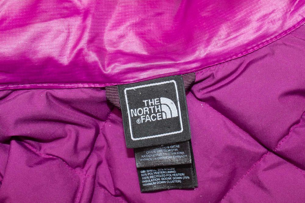 The North Face дамско пухено яке лилаво 600 пълнеж пух късо М